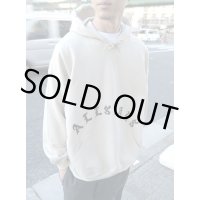 売り切り30％OFF Mサイズラスト1枚で終了 FUCKIN' MELLOW CLOTHING / ALLSTARS プルオーバーパーカー SAND