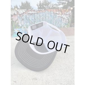 画像6: 送料無料 ラスト1枚で終了 TREJO'S COFFEE & DONUTS / Logo メッシュキャップ BLACK/WHITE