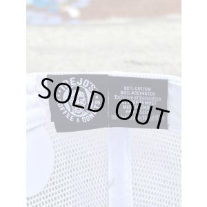 画像7: 送料無料 ラスト1枚で終了 TREJO'S COFFEE & DONUTS / Logo メッシュキャップ BLACK/WHITE