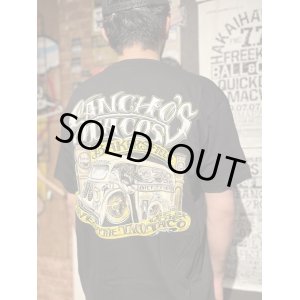 画像1: Lサイズラスト1枚で終了 送料無料 SANCHO'S TACOS / Logo 半袖Tシャツ BLACK
