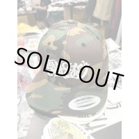 送料無料 ラスト1枚で終了 SANCHO'S TACOS / Logo スナップバックキャップ CAMO