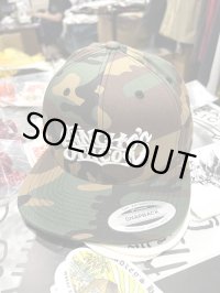 送料無料 ラスト1枚で終了 SANCHO'S TACOS / Logo スナップバックキャップ CAMO
