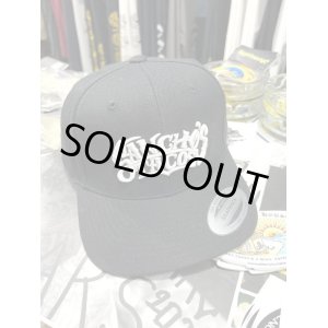 画像1: 送料無料 SANCHO'S TACOS / Logo スナップバックキャップ BLACK