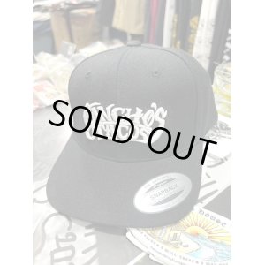 画像2: 送料無料 SANCHO'S TACOS / Logo スナップバックキャップ BLACK