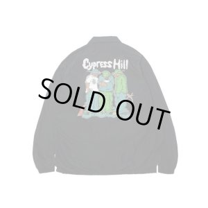 画像8: 送料無料 XLラスト1枚で終了 CYPRESS HILL x POT MEETS POP / Blunted コーチジャケット BLACK