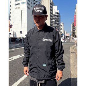 画像9: 送料無料 L、XLサイズ各1枚づつで終了 CYPRESS HILL x POT MEETS POP / Blunted コーチジャケット BLACK