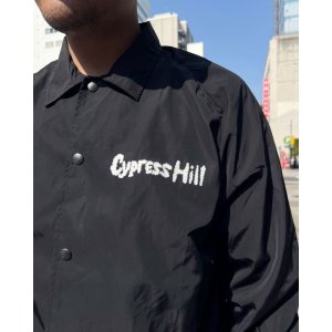 画像11: 送料無料 L、XLサイズ各1枚づつで終了 CYPRESS HILL x POT MEETS POP / Blunted コーチジャケット BLACK