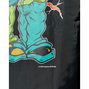 画像7: 送料無料 L、XLサイズ各1枚づつで終了 CYPRESS HILL x POT MEETS POP / Blunted コーチジャケット BLACK