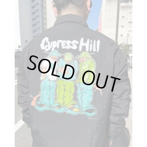 画像6: 送料無料 XLラスト1枚で終了 CYPRESS HILL x POT MEETS POP / Blunted コーチジャケット BLACK