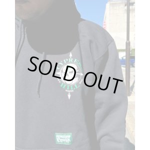 画像10: 送料無料 Lサイズラスト1枚で終了 CYPRESS HILL x POT MEETS POP / Skull & Compass プルオーバーパーカー BLACK