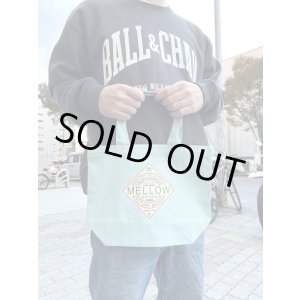 画像1: ラスト1枚で終了!! FUCKIN' MELLOW / TABASCO artwork by PICTURE MOUSE トートバッグ Mint Green