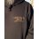 画像1: 送料無料 FUCKIN' MELLOW CLOTHING / Long Beach Posse プルオーバーパーカー BLACK/BROWN (1)