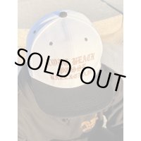 ラスト2枚で終了 FUCKIN' MELLOW CLOTHING / Long Beach Posse スナップバックキャップ WHITE/BLACK