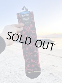 ラスト2足で終了 MERGE4 SOCKS / PIZZANISTA - Cross Bones ソックス