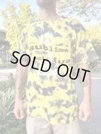 Lサイズラスト1枚で終了 SUBLIME / Praying Skeleton (Wash Collection) Tシャツ