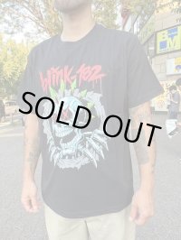 XLラスト1枚で終了 BLINK-182 / Six Arrow Skull Tシャツ