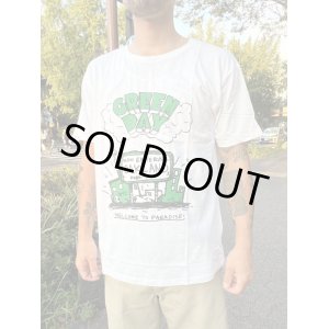 画像1: Lサイズラスト1枚で終了 GREEN DAY / Welcome to Paradise Tシャツ