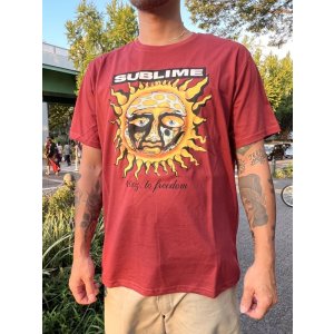 画像13: SUBLIME / 40oz To Freedom Tシャツ バーガンディー