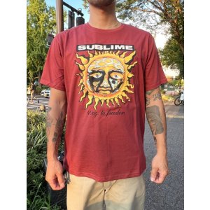 画像12: SUBLIME / 40oz To Freedom Tシャツ バーガンディー