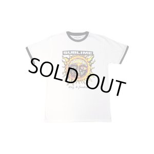 画像16: XLラスト1枚で終了 SUBLIME / 40oz To Freedom リンガーTシャツ