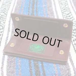 画像2: FUCKIN' MELLOW CLOTHING / Trucker Leather Wallet 長財布 BROWN