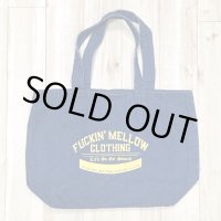 FUCKIN' MELLOW CLOTHING / Huntington デニム トートバッグ ブルー