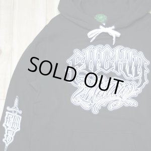 画像2: Mサイズラスト1枚で終了 FUCKIN' MELLOW CLOTHING / Lettering Hoodie BLACK