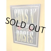 ラスト1枚で終了 GUNS N' ROSES / Stacked Logo ポスター (84cm x 57cm)