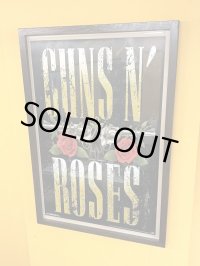 ラスト1枚で終了 GUNS N' ROSES / Stacked Logo ポスター (84cm x 57cm)