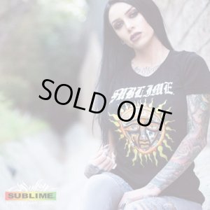画像1: レディース SUBLIME x SULLENCLOTHING / OPIE SUN 半袖Tシャツ