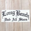 画像6: LONGBEACH DUB ALLSTARS / カッティングステッカー ブラック (6)