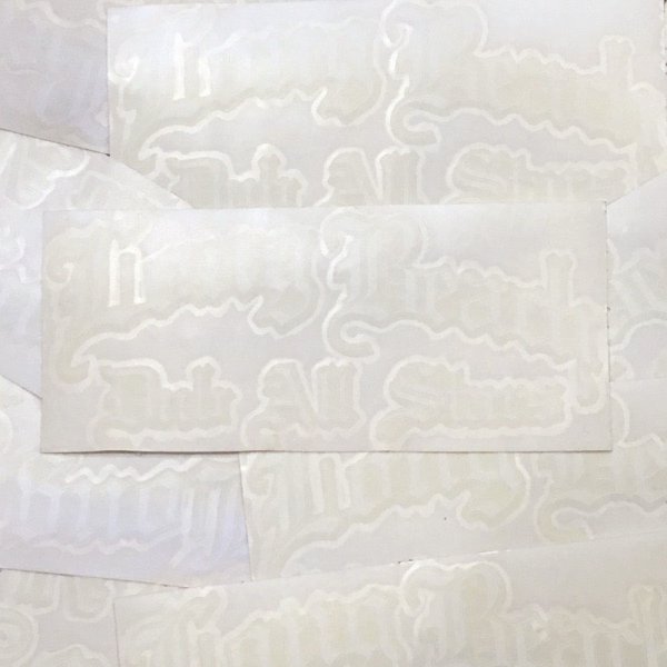 画像7: LONGBEACH DUB ALLSTARS / カッティングステッカー ホワイト (7)