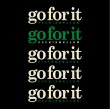 画像2: XLラスト1枚で終了 FUCKIN' MELLOW ｘ PICTUREMOUSE / ”go for it” 長袖 Tシャツ BLACK (2)