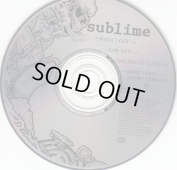 画像8: ラスト1枚で終了 ヴィンテージ 当時物 96's SUBLIME / WHAT I GOT 96年リリース シングルドイツ流通盤 MCD 49017 (8)