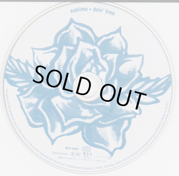 画像3: SUBLIME / doin' time 96年リリース シングル ヨーロッパ流通盤 MCD 49060 (3)