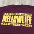 画像4: Lサイズラスト1枚で終了 FUCKIN' MELLOW CLOTHING / Mellow Life スウェット BURGUNDY (4)