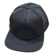 画像2: FUCKIN' MELLOW CLOTHING / BALL&CHAIN designed by made in PICTURE MOUSE メッシュキャップ CHARCOAL/NAVY (2)