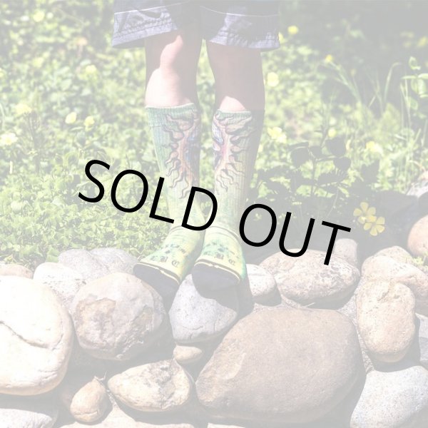 画像2: ラスト1足で終了 (キッズサイズ) MERGE4 SOCKS / SUBLIME - Sublime Sun ソックス (2)