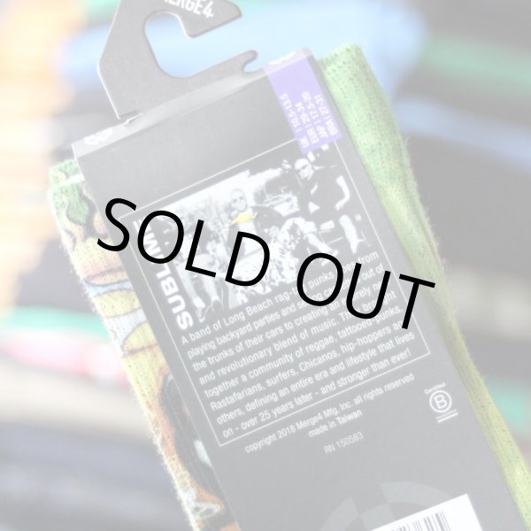 画像6: ラスト1足で終了 (キッズサイズ) MERGE4 SOCKS / SUBLIME - Sublime Sun ソックス (6)