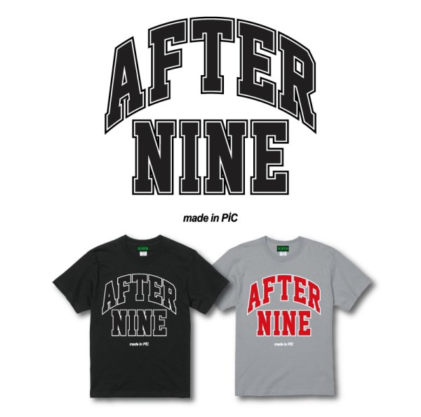 画像3: FUCKIN' MELLOW CLOTHING / "AFTER9 10th" designed by PICTURE MOUSE Tシャツ GREY (3)