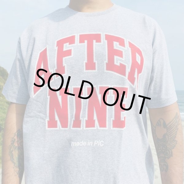 画像2: FUCKIN' MELLOW CLOTHING / "AFTER9 10th" designed by PICTURE MOUSE Tシャツ GREY (2)