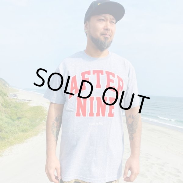 画像1: FUCKIN' MELLOW CLOTHING / "AFTER9 10th" designed by PICTURE MOUSE Tシャツ GREY (1)