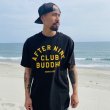 画像1: FUCKIN' MELLOW CLOTHING / "AFTER9 x CLUB BUDDHA" designed by PICTURE MOUSE Tシャツ BLACK (1)
