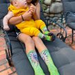 画像3: ラスト1足で終了 (キッズサイズ) MERGE4 SOCKS / SUBLIME - Sublime Sun ソックス (3)
