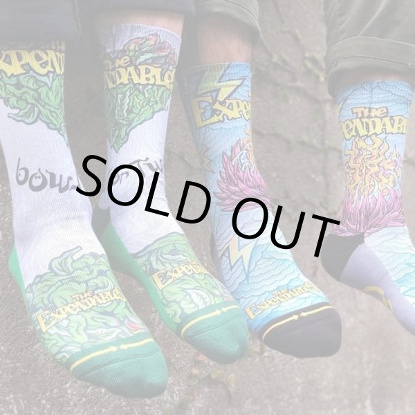 画像7: ラスト1足で終了 MERGE4 SOCKS / The Expendables - Lotus ソックス (7)