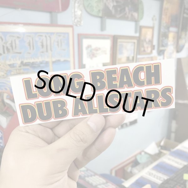 画像4: LONGBEACH DUB ALLSTARS / Right Back Logo ステッカー  (4)