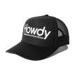画像7: 売り切り20%OFF ラスト2枚で終了 HOWDY / Logo メッシュキャップ ブラックｘホワイト (7)