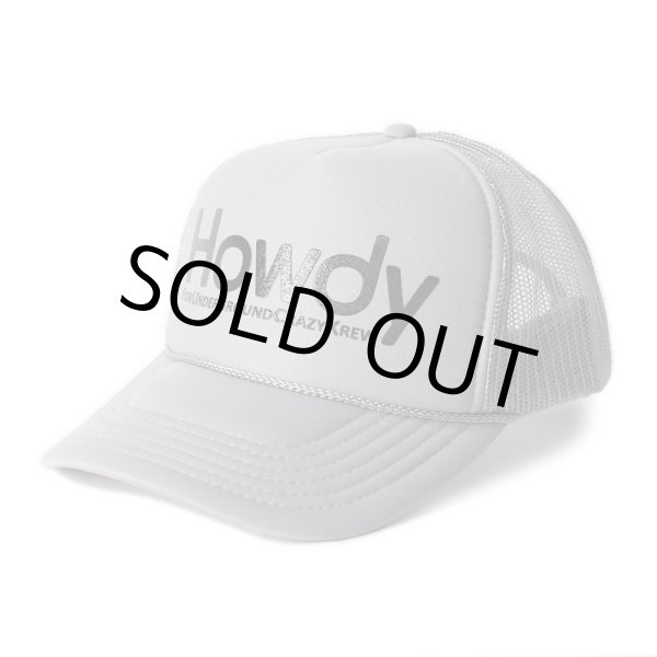 画像6: 売り切り20%OFF ラスト1枚で終了 HOWDY / Logo メッシュキャップ グレー (6)