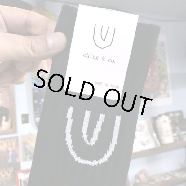 画像2: ching & co. / Symbol スケーターソックス ブラック (2)