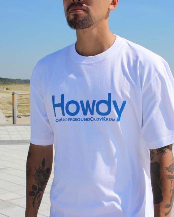 画像2: Lサイズラスト1枚で終了 HOWDY / Logo 2 Tシャツ ホワイト (2)
